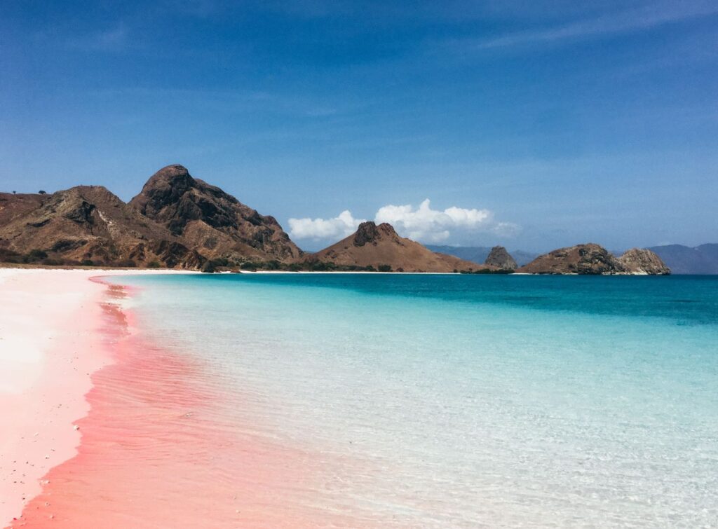 Enchanting Pink Beaches of Indonesia